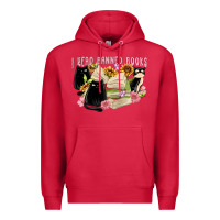 Cardinal ı read banned books Premium Hoodie - MaliasSmallBusiness