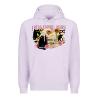 Lilac ı read banned books Premium Hoodie - MaliasSmallBusiness