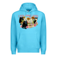 Ocean Blue ı read banned books Premium Hoodie - MaliasSmallBusiness