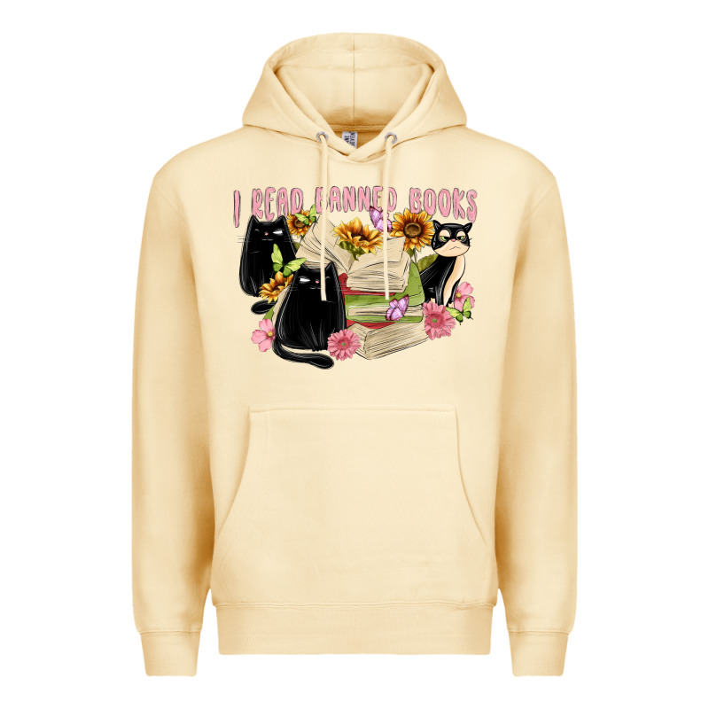 ı Read Banned Books Premium Hoodie by MaliasSmallBusiness | Teevron