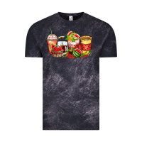 Cloud Black watermelon farm fresh coffee cups Vintage Tee - Zillion Design Studio