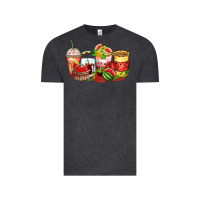 Vintage Black watermelon farm fresh coffee cups Vintage Tee - Zillion Design Studio