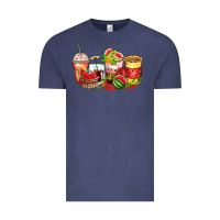 Vintage Denim watermelon farm fresh coffee cups Vintage Tee - Zillion Design Studio