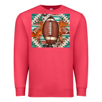 Cardinal american football serape glittertumbler Premium Sweatshirt - Jasminsmagicworld