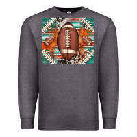 Charcoal Heather american football serape glittertumbler Premium Sweatshirt - Jasminsmagicworld