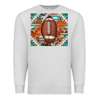 Dove Grey american football serape glittertumbler Premium Sweatshirt - Jasminsmagicworld