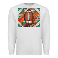 Oatmeal Heather american football serape glittertumbler Premium Sweatshirt - Jasminsmagicworld