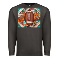 American Football Serape Glittertumbler Premium Sweatshirt | Teevron