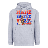 Heather Grey made in the usa Heavyweight Hoodie - NancyCooperArtShop