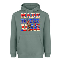 Sage made in the usa Heavyweight Hoodie - NancyCooperArtShop