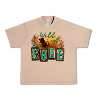 Burro wild and free cowgirl horse desert Urban Heavy Tee - Zillion Design Studio