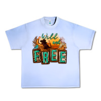 Grape Ice wild and free cowgirl horse desert Urban Heavy Tee - Zillion Design Studio