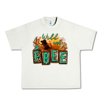 Wild And Free Cowgirl Horse Desert Urban Heavy Tee | Teevron