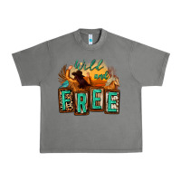 Tornado wild and free cowgirl horse desert Urban Heavy Tee - Zillion Design Studio