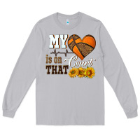 Moon Dust my heart is on that court Long Sleeve Tee - HRA Design Shop