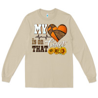 Mushroom my heart is on that court Long Sleeve Tee - HRA Design Shop