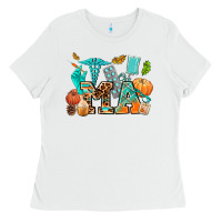 White fall and nurse elements medical assistant Ladies Tee - AdoDesignShop