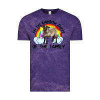 Cloud Purple i'm the rainbow sheep of the family suffolk sheep black face sheep Vintage Tee - RanaPortraitStore