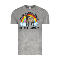 Cloud Rock i'm the rainbow sheep of the family suffolk sheep black face sheep Vintage Tee - RanaPortraitStore