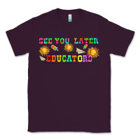 Plum see you later educators  libbey glass Classic Tee - HRA Design Shop