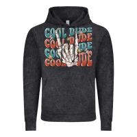 Vintage Black cool dude Vintage Hoodie - MaliasSmallBusiness