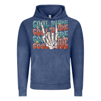Vintage Denim cool dude Vintage Hoodie - MaliasSmallBusiness