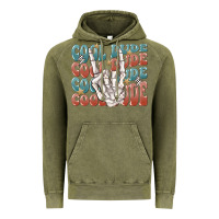 Vintage Olive cool dude Vintage Hoodie - MaliasSmallBusiness