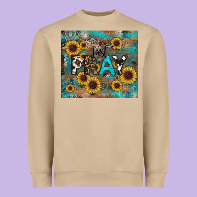 Heavyweight Sweatshirt just pray