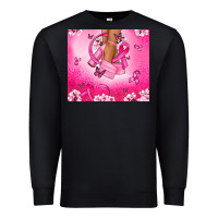 Black Breast Cancer diva Premium Sweatshirt - NancyCooperArtShop