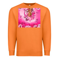 Carrot Breast Cancer diva Premium Sweatshirt - NancyCooperArtShop