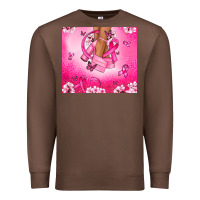 Chestnut Breast Cancer diva Premium Sweatshirt - NancyCooperArtShop