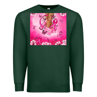 Sports Green Breast Cancer diva Premium Sweatshirt - NancyCooperArtShop