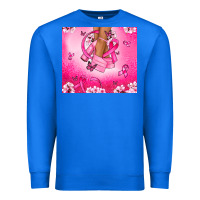 True Royal Breast Cancer diva Premium Sweatshirt - NancyCooperArtShop