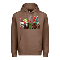 Chestnut Christmas nurse Premium Hoodie - AdoDesignShop