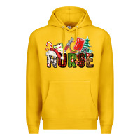 Lemon Christmas nurse Premium Hoodie - AdoDesignShop