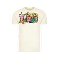 Vintage Arctic tropical coffee cups Vintage Tee - Zillion Design Studio