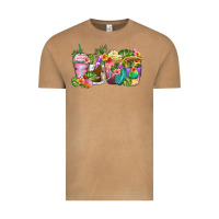 Vintage Camel tropical coffee cups Vintage Tee - Zillion Design Studio