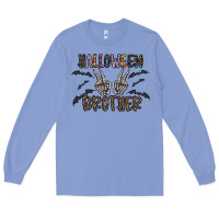 Colony Blue halloween brother Long Sleeve Tee - CowhideDigitalArt