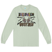 Matcha halloween brother Long Sleeve Tee - CowhideDigitalArt