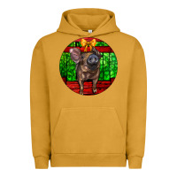 Pigment Peanut Butter christmas pig Urban Hoodie - LillyAllenDesigns