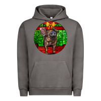 Pigment Tornado christmas pig Urban Hoodie - LillyAllenDesigns