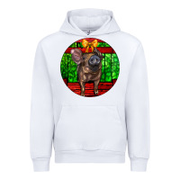 White christmas pig Urban Hoodie - LillyAllenDesigns