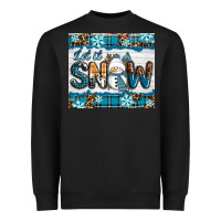 Black let it snow Heavyweight Sweatshirt - RanaPortraitStore