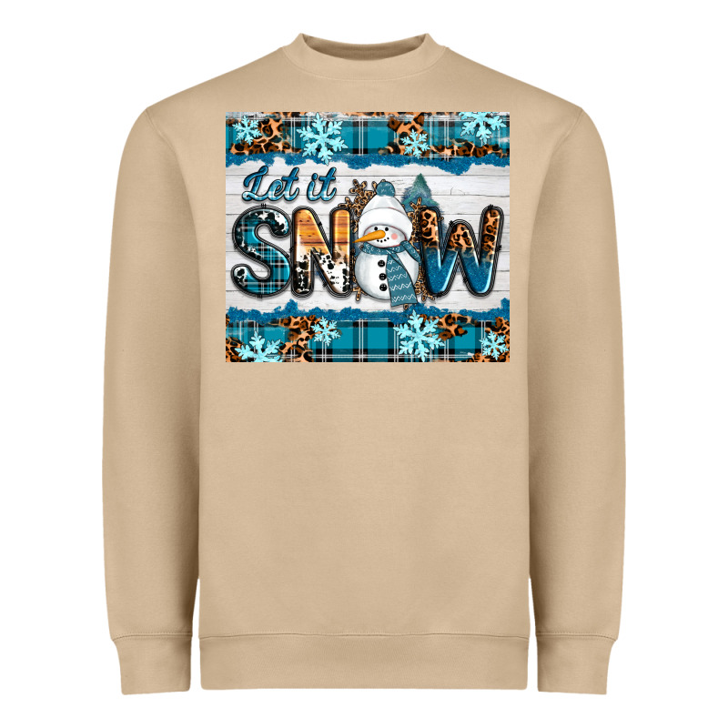 Let It Snow Heavyweight Sweatshirt by RanaPortraitStore | Teevron