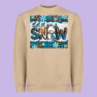 Heavyweight Sweatshirt let it snow