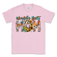 Bubblegum Pink world is best mom Classic Tee - RacoonDesign
