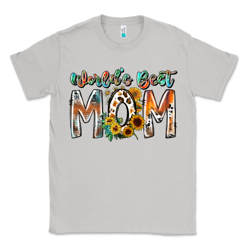 World Is Best Mom Classic Tee by RacoonDesign | Teevron