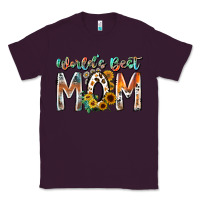 Plum world is best mom Classic Tee - RacoonDesign