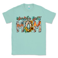Seafoam world is best mom Classic Tee - RacoonDesign