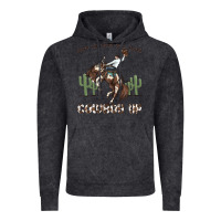 Vintage Black when the going gets tough cowboy up Vintage Hoodie - MaliasSmallBusiness